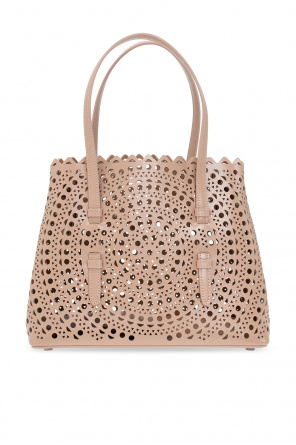 Beige 'Mina 25' shoulder bag Alaïa - SchaferandweinerShops